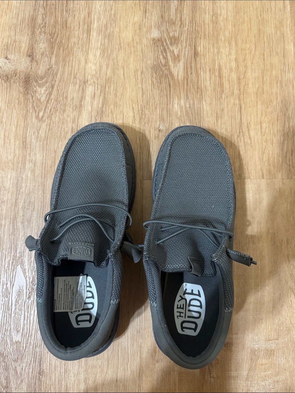 Hey Dude Men’s Charcoal Grey Wally Funk Mono